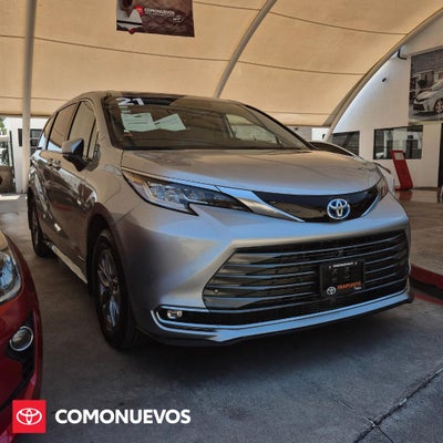 2021 Toyota Sienna LIMITED, L4, 2.5L, 189 CP, 5 PUERTAS, AUT, PIEL, HIBRIDO