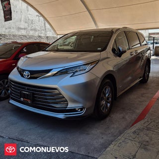 2021 Toyota Sienna LIMITED, L4, 2.5L, 189 CP, 5 PUERTAS, AUT, PIEL, HIBRIDO