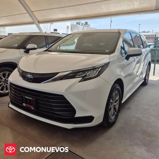 2022 Toyota Sienna LE, L4, 2.5L, 240 CP, 5 PUERTAS, AUT, HIBRIDO