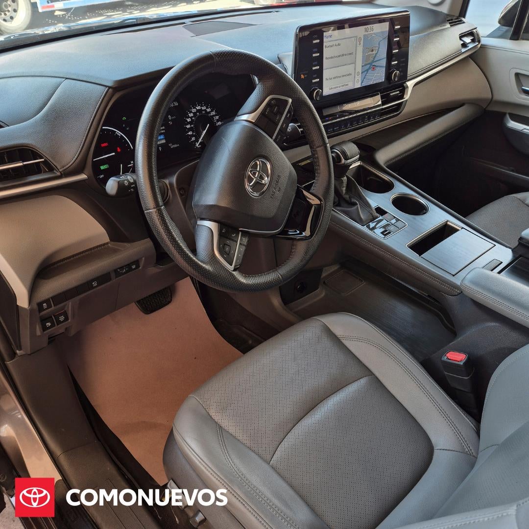 2021 Toyota Sienna LIMITED, L4, 2.5L, 189 CP, 5 PUERTAS, AUT, PIEL, HIBRIDO