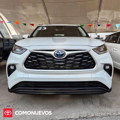 2023 Toyota Highlander XLE, L4,2.5L, 186 CP, 5 PUERTAS, AUT HIBRIDO