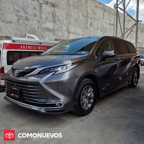 2021 Toyota Sienna XLE, L4, 2.5L, 189 CP, 5 PUERTAS, AUT, PIEL, HIBRIDO
